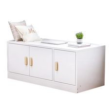 Horla 賀啦 生活家具用品 落地矮櫃 暖白 客廳儲物櫃 電視櫃, 100cm