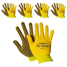 KOMELON 圓點防滑安全手套 MHD-30, 5個, 圓點防滑