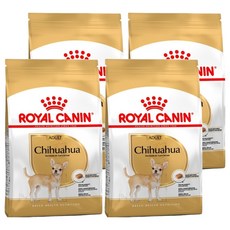 ROYAL CANIN 法國皇家 8個月以上成犬 吉娃娃專用飼料 CHA, 玉米、米、脫水禽肉蛋白、植物分離蛋白, 3kg, 4袋