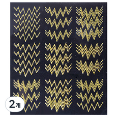 ELP KOREA E-ko 指甲貼, Snap Metal DP08, 2個