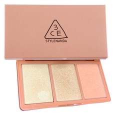 3CE Strobing Skin Palette 3色眼影盤 9.9g, MULTI, 1入