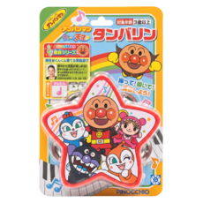 日本 PiNOCCHiO 麵包超人 天才寶貝 鈴鼓, 1個