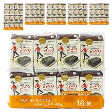 hanadamfood 廣川傳統便當用海苔 16包入, 64g, 12袋