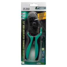 Pro'sKit 寶工 7.5吋Y.O裸端子棘輪壓著鉗 CP-751B, 1個