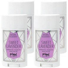 PRIMAL ELEMENTS 體香膏 甜薰衣草, 75g, 4個