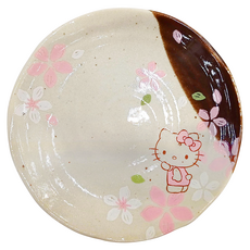 Skater 陶瓷美濃燒小碟 13.2cm, Hello Kitty, 1個