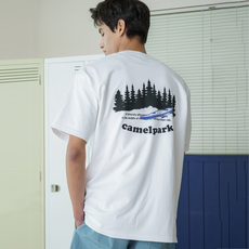 CAMEL WORK 男士透氣Camel Park短袖T恤