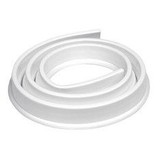 MONACO OLIVE 浴室隔水板 2m, 1個, 白色