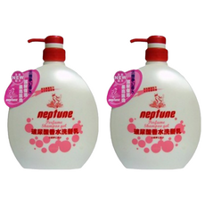 neptune 金海神 玻尿酸香水洗髮乳, 1L, 2瓶