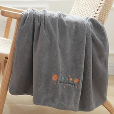 Titan 特大尺寸海灘巾 180 x 90 cm, 1個, 麻灰色 星星