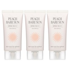 투쿨포스쿨 피치 베어 선 SPF50+ PA++++, 50ml, 3개