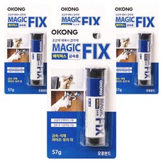 오공 매직픽스 금속용 57g, 4개