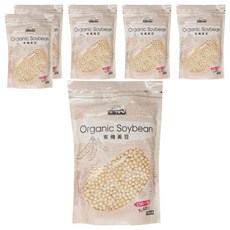 統一生機 有機黃豆, 750g, 6包