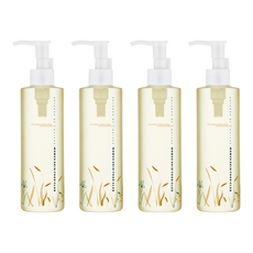 MOMUS 荷荷芭精純卸妝油 植物性基底油+高效乳化配方 質地清爽透氣不黏膩 卸妝同時保養, 210ml, 4瓶