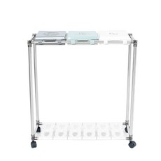 3分類資源回收桶+垃圾袋 100入, 銀+灰+開心果+白, 1套