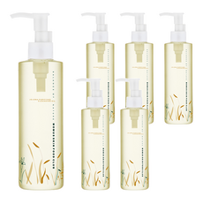 MOMUS 荷荷芭精純卸妝油 植物性基底油+高效乳化配方 質地清爽透氣不黏膩 卸妝同時保養, 210ml, 6瓶