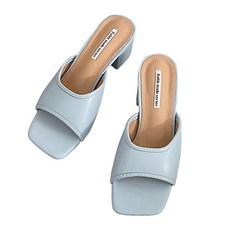 라블 여성용 발볼커버 쿠션 슬리퍼 5.5cm