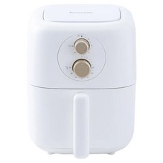 Lacuzin 智慧萬用氣炸鍋, 3L黃金容量, 360°C熱循環風加熱, 80°C-200°C溫度調節, LCZ0101WT, 珍珠白