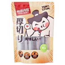 相撲肉乾 超厚筷子真空 蒜味 240g, 1袋