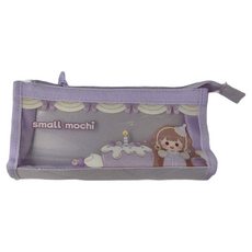 小麻糬筆袋 蛋糕系列, 芋泥紫, 1個