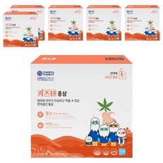 延世紅參兒童果凍棒, 600g, 6個