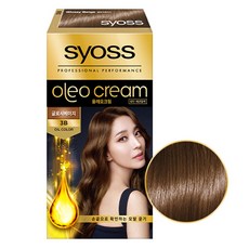 사이오스 올레오크림 염색제, 3B글로시베이지, 1개