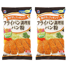ASAHI TRUST FOODS 平底鍋用麵包粉, 80g, 2包
