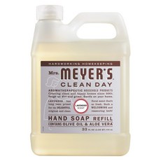 Mrs.MEYER'S 梅耶夫人 香氛洗手乳補充瓶 薰衣草, 1個, 975ml