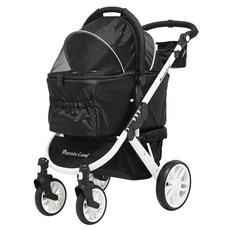 Piccolo Cane 寵物 Tanto 2 推車, 1個, 黑色