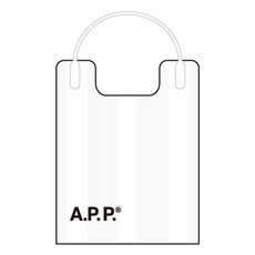 A Plastic Project 忘記袋 白線條, 1個