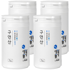 크리오 생활물가 구연산 다목적 세정, 1kg, 4개