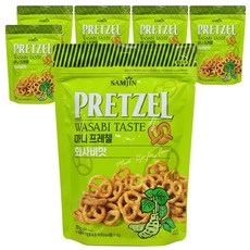 SAMJIN 三進 迷你蝴蝶脆餅 芥末口味, 300g, 6包