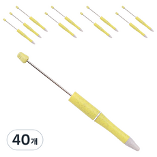 탑피아 DIY 꾸미기 볼펜 1.0mm, TYPE82, 40개