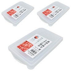 Sanada Seiko 冷凍庫肉品保鮮盒, 3個, 1組