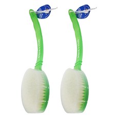 AISEN 水滴長柄澡刷, 2個, 1個裝, 綠色