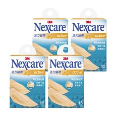 3M Nexcare 活力繃帶 A515, 15片, 4盒