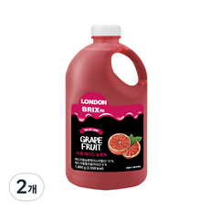 런던브릭스 자몽에이드 농축액, 1.8kg, 2개