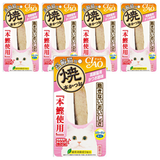 INABA 高齡貓配方 本鰹燒魚柳條, 柴魚片味, 15g, 5包