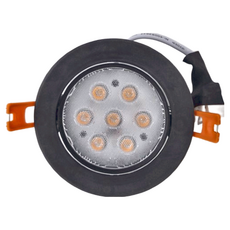 DANCELIGHT 舞光 歡笑崁燈 LED9DOL8N-BK 崁入孔90mm 貴族黑 8W 4000K 自然光, 1個