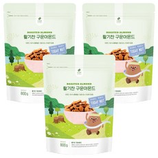 TODAY NUT 活力烤杏仁果, 800g, 3包