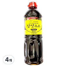이엔푸드 참맛 소스, 900ml, 4개
