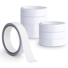 Atlime 高粘半透明無痕雙面膠帶 12m x 24mm, 單一顏色, 8個