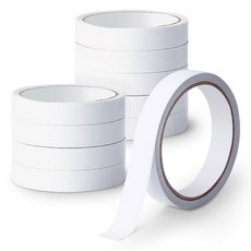 Atlime高粘半透明無痕雙面膠帶12m x 20mm, 10個, 單色