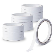 Atlime 高粘半透明無痕雙面膠帶 12m x 12mm, 16個, 單色