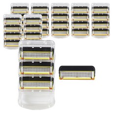 Onbiyu 吉列兼容高級貼身 5 層刀片 Fusion 5 Pro Shield, 8個, 4件