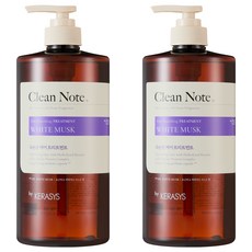 케라시스 클린노트 화이트머스크 헤어트리트먼트, 1L, 2개