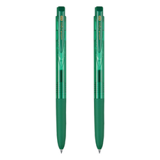Uni 三菱 SigNo 自動鋼珠筆 umn-155n-05, 綠色, 2支