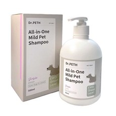 寵物溫和洗毛精 小蒼蘭香, 1個, 500ml