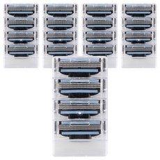 Ernie Uni Gillette Proglide Fusion 5 剃須刀刀片 橙色, 4入, 5個