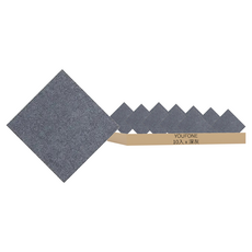 YOUFONE 日式免膠黏貼式寵物地墊 - 點點地墊/除髒汙地墊/水洗 - 黑色, 30 x 30cm, 深灰, 1組